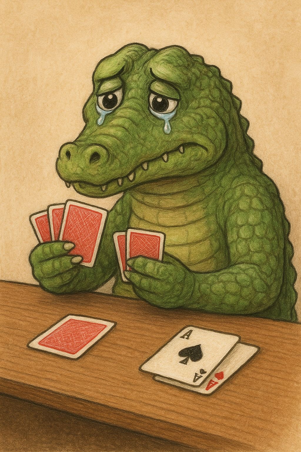 Sad Alligator